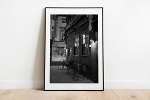 Black and White Photography | East Street Tap Pub | Brighton Print - Brighton Streets