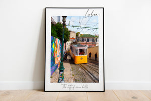 Lisbon Photography | Portugal Travel | Funicular and Tram - Brighton Streets