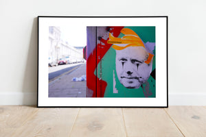 Boris Johnson Art Print and Postcard | Political Satire - Brighton Streets