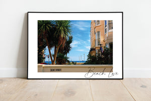 Brighton Beach Love Postcard and Print | Photography Print | Wall Art Active - Brighton Streets