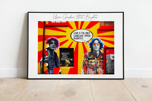 Open image in slideshow, John Lennon Street Art | Love Print | Brighton Street Art - Brighton Streets
