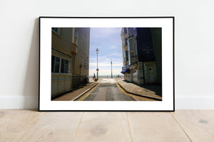 Brighton Photography Print | Sea Views | Minimalist Photography - Brighton Streets